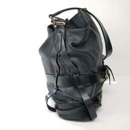 Burberry Gosford Black Leather Bridle Hobo Tote Bag alternative image