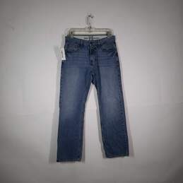 Mens Regular Fit 5 Pocket Design Denim Straight Leg Jeans Size 30/32