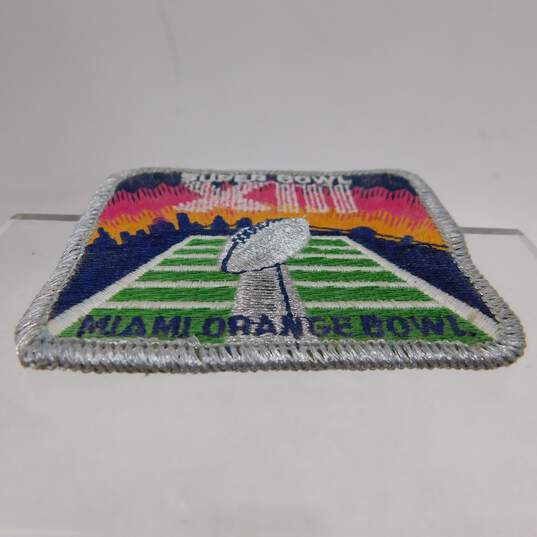 1979 Super Bowl XIII Patch Steelers/Cowboys image number 3