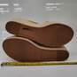 Marc Fisher Andela Dark Natural Perforated Nubuck Platform Espadrille Sandals 9 image number 7