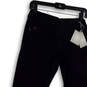 NWT Womens Blue Dark Wash Pockets Denim Straight Jeans Size 2 Maternity image number 3