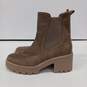 Dolce Vita Tattler Women's Brown Leather Platform Boots Size 10 image number 3