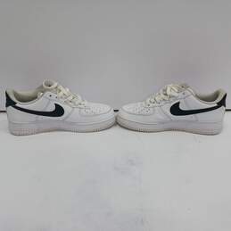 Nike Air Force Men's White/Black Shoes CT2302-100 Size 9 alternative image