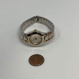 Designer Bulova C937428 Two-Tone Stainless Steel Round Analog Wristwatch alternative image