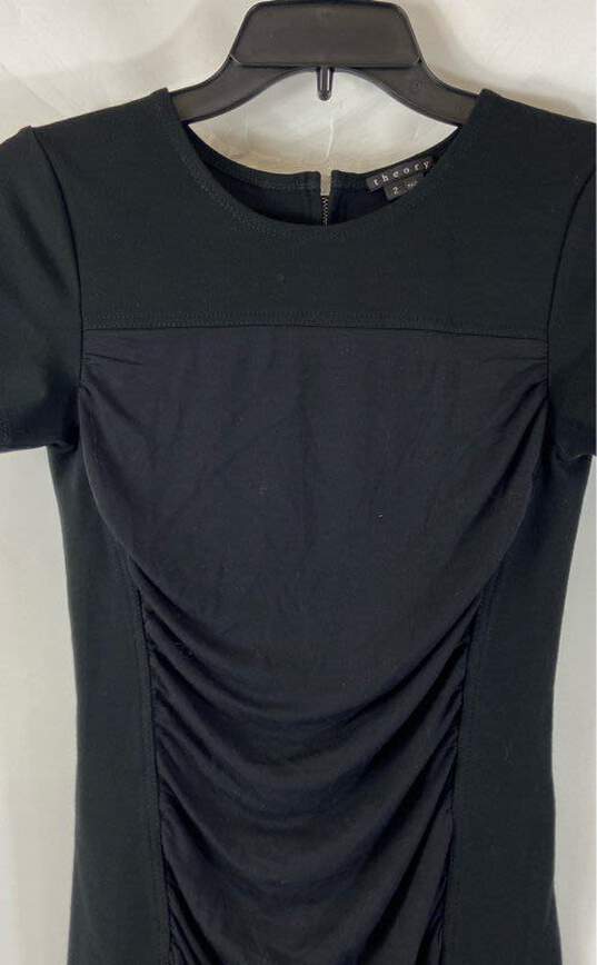 Theory Black Casual Dress - Size 2 image number 5