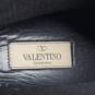 Valentino Garavani Rockstud Black Rubber Rain Boots Size 38 AUTHENTICATED image number 4