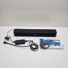 Bose TV Solo 5 Soundbar Speaker Model 418775 Bluetooth + Charger (Untested)