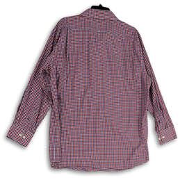 Mens Multicolor Plaid Long Sleeve Spread Collar Button-Up Shirt Size 16.5 alternative image