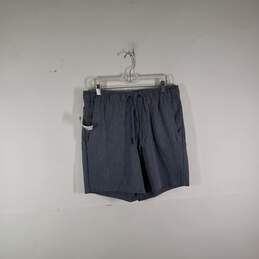 NWT Mens Elastic Waist Drawstring Activewear Athletic Shorts Size Large