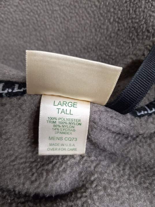 L.L Bean Fleece Vest Men's Size L Tall image number 4