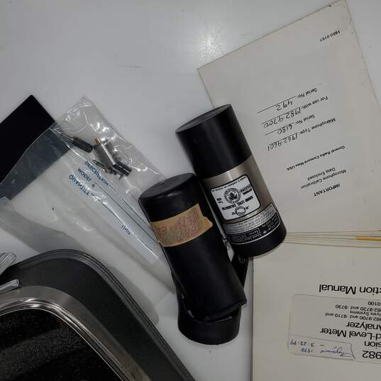 Untested Vintage GenRad 1982 Precision Sound-Level Meter and Analyzer w/ Manual & Accessories P/R image number 6
