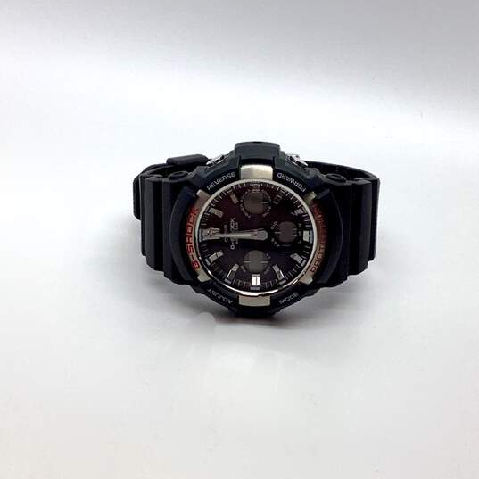 Designer Casio G-Shock 5445 GAS-100 Rubber Strap Round Digital Wristwatch image number 2