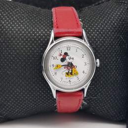 Women's Disney Minnie Mouse and Winnie the Pooh Stainless Steel plus Pin & Watch alternative image