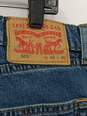 Levi's Men's 505 Blue Jeans Size W36 x L30 image number 3
