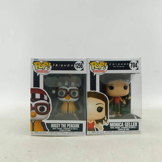 2 Friends Funko Pops Monica And Hugsy image number 1