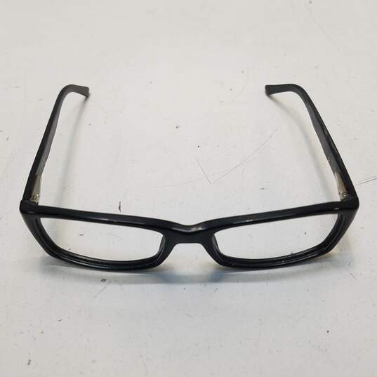 Burberry Black Mini Rectangular Eyeglasses Frame image number 2