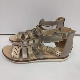 Clarks Metallic Gladiator Sandals