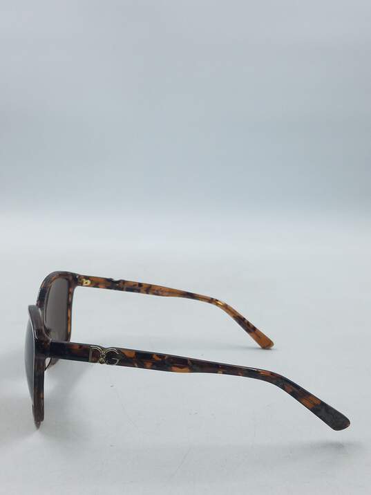 D&G Dark Tortoise Oversized Sunglasses image number 4