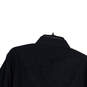 NWT Mens Black Speckled Long Sleeve Collared Button-Up Shirt Size Medium image number 4
