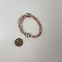 Designer Pandora S925 ALE Sterling Silver Multi Strand Heart Charm Bracelet alternative image