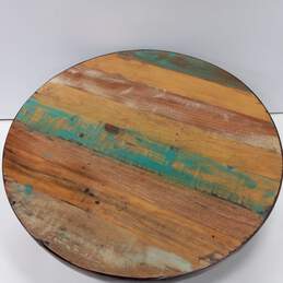 Hand Made Brown Multicolor Bowl Shaped Coffee Table/End Table alternative image