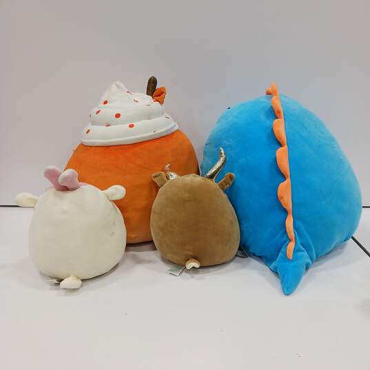 4 Assorted Squishmallows image number 1