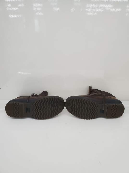 Women Sorel Brown Waterproof Boots Used Size-12 image number 5