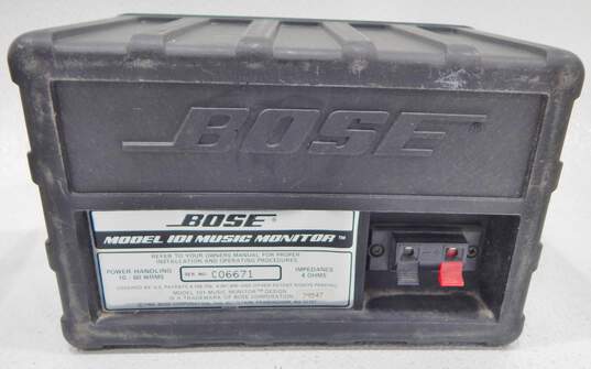 VNTG Bose Brand 101 Model Music Monitor Speakers (Set of 2) image number 3