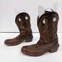 Ariat Leather Western Style Pull-On Boots Size 10.5D image number 2