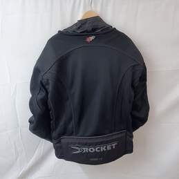 Joe Rocket Black Polyester Motorcycle Jacket Mens Size XL alternative image