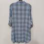 Women’s Michael Kors Plaid Shirt Dress Sz 4 NWT image number 2