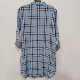 Women’s Michael Kors Plaid Shirt Dress Sz 4 NWT alternative image