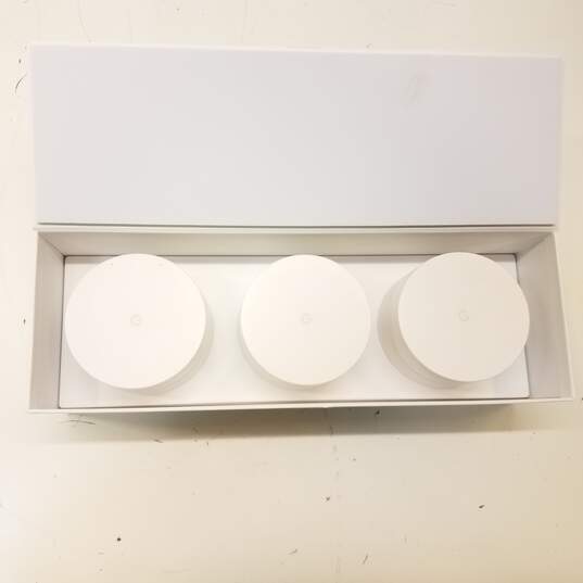 Google Home Wi-Fi System-3 AC1200 Routers And Power Cables image number 5