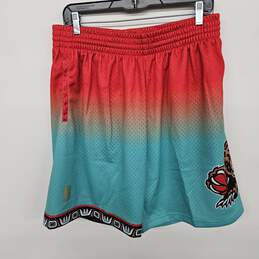 Vancouver Grizzlies Mitchell & Ness 1996/97 Hardwood Classics Fadeaway Shorts