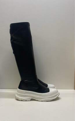 Azalea Wang Lois Black Knee High Platform Boot's Women's Size 7.5