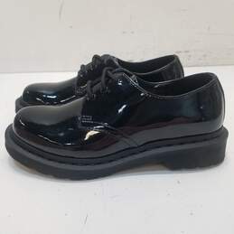 Dr Martens Patent 1461 Lace Up Loafers Black 6 alternative image