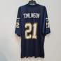 Reebok Mens Blue Los Angeles Chargers LaDainian Tomlinson #21 Jersey Size L image number 2