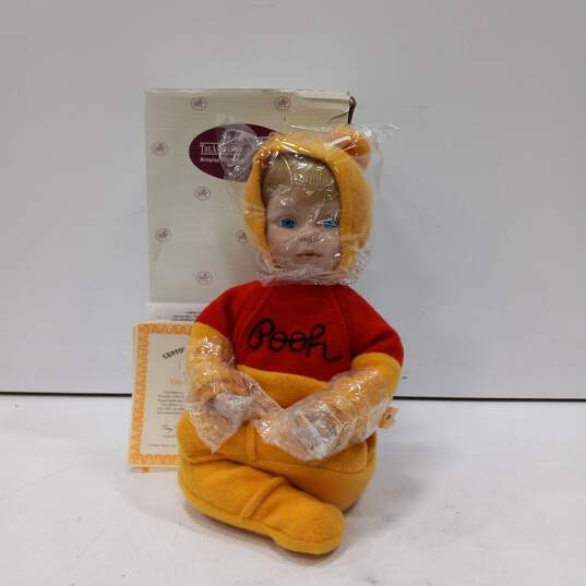 The Ashton -Drake Galleries Winne the Pooh Costume Kid Doll image number 1