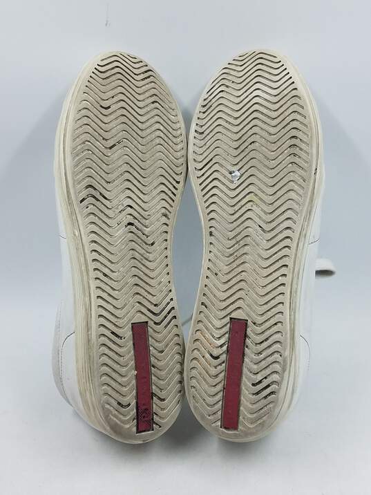 Authentic Prada White Low Sneakers M 9.5 image number 5