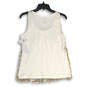 NWT Womens Gold White Sleeveless Pullover Tank Top Size Medium image number 2