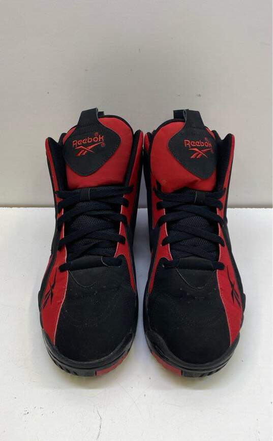 Reebok Kamikaze 2 Blackflash Red-White Suede Sneakers Multicolor 13 image number 1