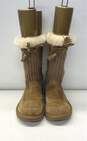 Ugg Australia Suburb Crochet #5124 Brown Boots Womens Size 8 image number 3
