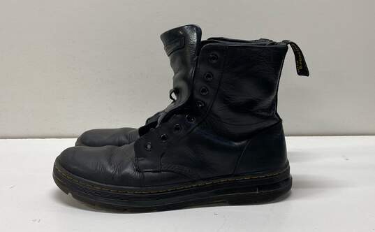 Dr. Martens Combs Black Leather 8 Eye Boots Men's Size 10 M image number 1