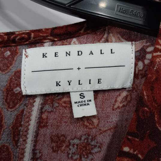 Kendall + Kylie Women's Boho LS Romper Size S image number 6