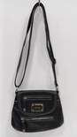 Nine West Women's Black Leather Crossbody Bag image number 1