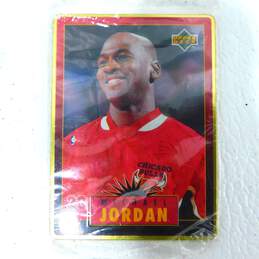 Upper Deck Michael Jordan 5 All-Metal Collector Cards alternative image