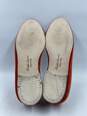 Authentic Ralph Lauren Chad Orange Embroidered Loafers M 11.5D image number 5