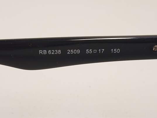 Ray-Ban Black Rectangle Eyeglasses Rx image number 5