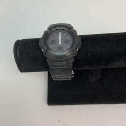 Designer Casio G-Shock Black Round Dial Adjustable Strap Digital Wristwatch