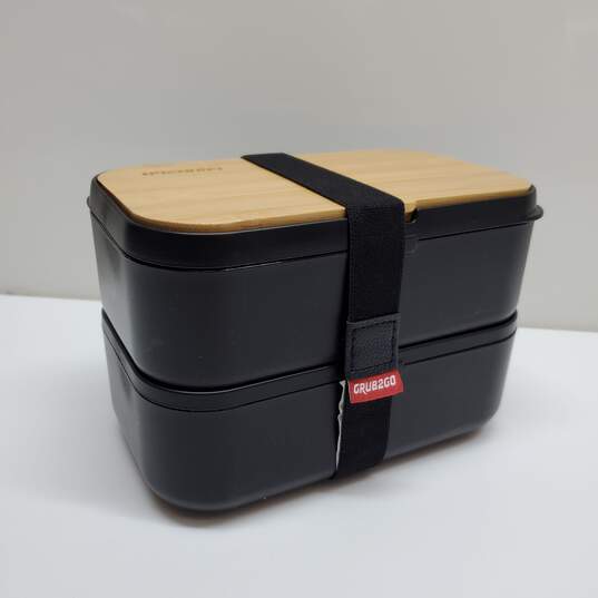 GRUB2GO Premium Bento Lunch Box (Large 68 Oz Capacity) image number 1